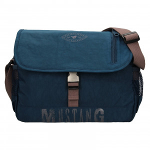 Pánska taška cez rameno Mustang Abra - modrá