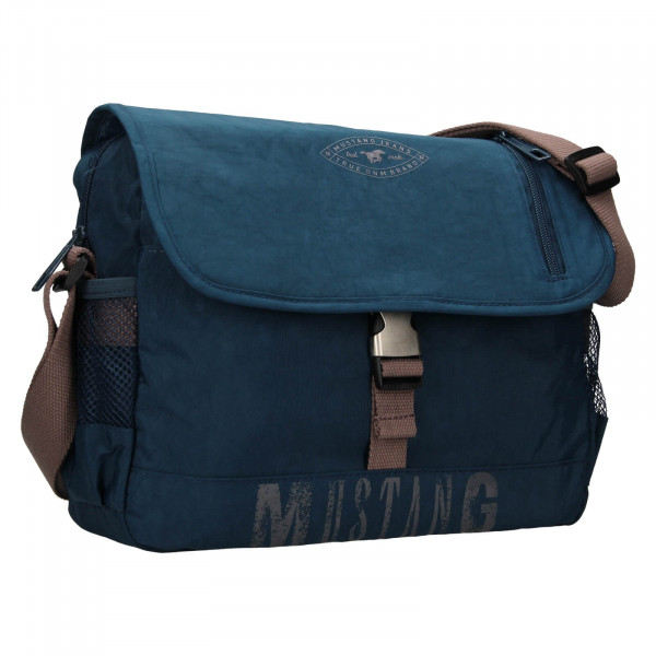 Pánska taška cez rameno Mustang Abra - modrá