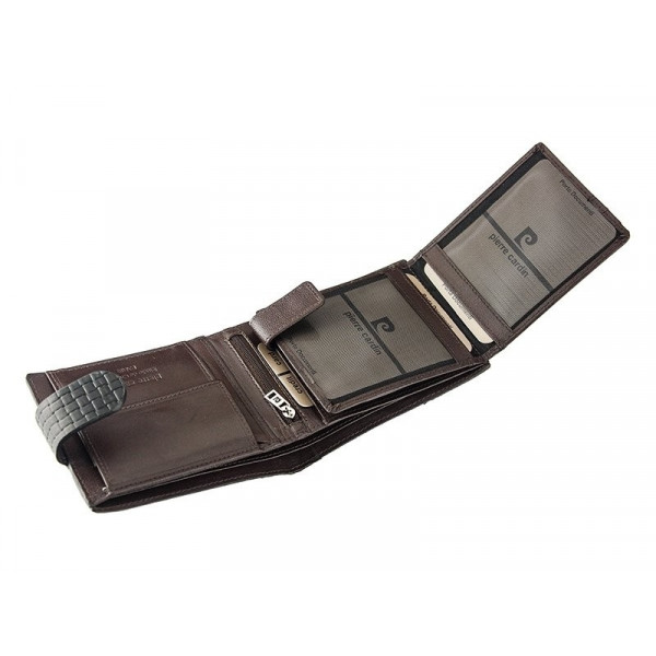 Pánska kožená peňaženka Pierre Cardin Albert - čierna