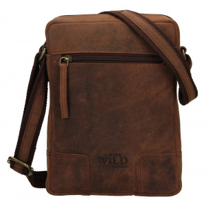 Pánska taška cez rameno Always Wild Leones - hnedá