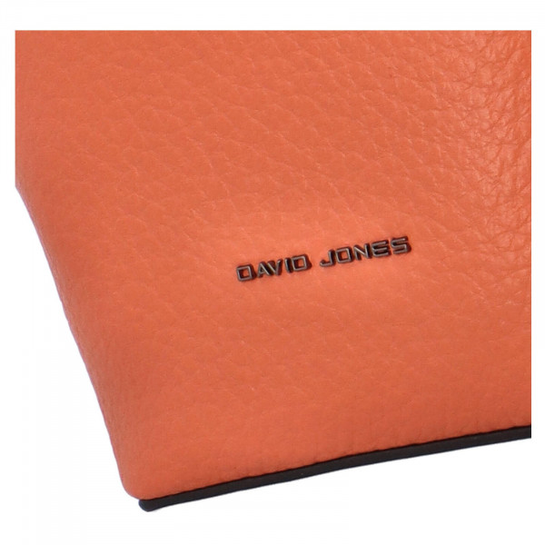 Dámska crossbody kabelka David Jones Layla - oranžová