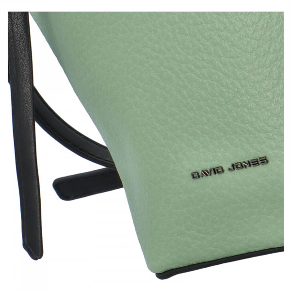 Dámska crossbody kabelka David Jones Layla - svetlo zelená
