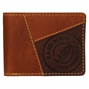 Pánska kožená peňaženka Lagen Baltesar - hnedá