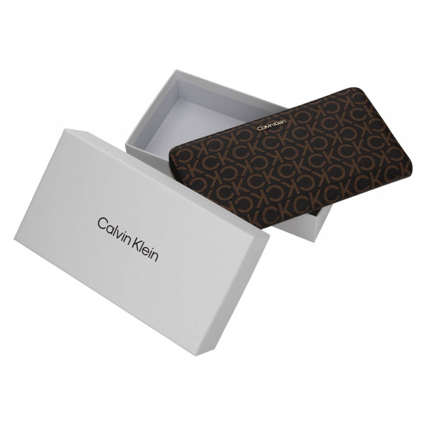 Dámska peňaženka Calvin Klein Mirke - hnědá