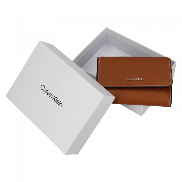Dámska peňaženka Calvin Klein Drabbe - hnědá