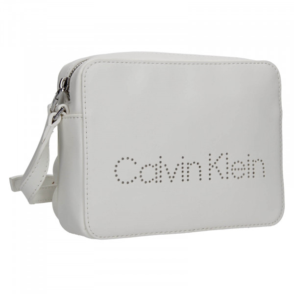 Dámska crossbody kabelka Calvin Klein Vitra - krémová