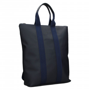 Kožený batoh Facebag Alex - modrá