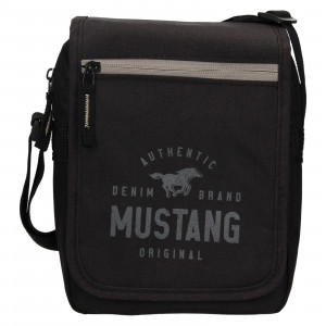 Pánska taška cez rameno Mustang Dénic - čierna