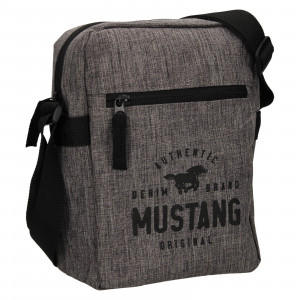 Pánska taška cez rameno Mustang Atlant - šedá