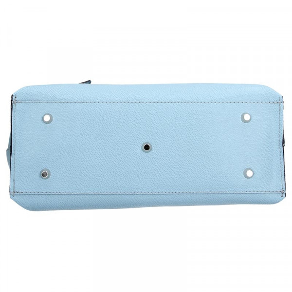 Dámska kožená kabelka Facebag Nina - modrá