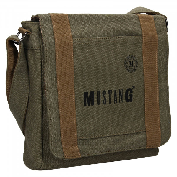Pánska taška cez rameno Mustang Sejn - zelená