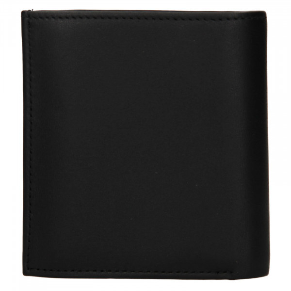 Pánska kožená peňaženka Calvin Klein Qelbe - čierna