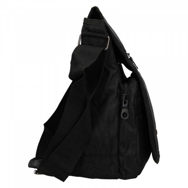 Pánska taška cez rameno Mustang Damian - čierna