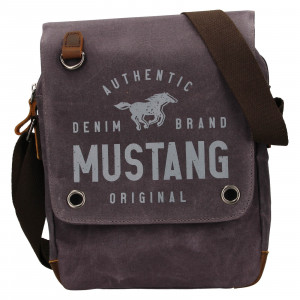 Pánska taška cez rameno Mustang Felip - šedá