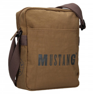 Pánska taška cez rameno Mustang Jacob - béžová