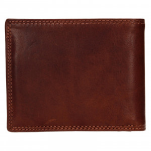 Pánska kožená peňaženka SendiDesign Lion - hnedá