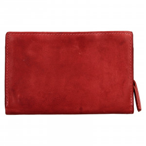 Dámska kožená peňaženka Lagen Denissa - červená