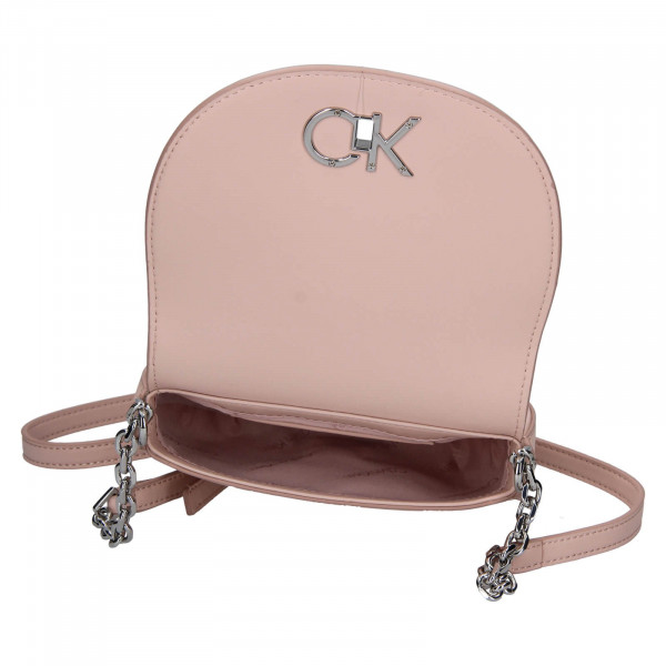 Dámská crossbody kabelka Calvin Klein Lores - svetlo ružová