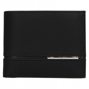 Pánska kožená peňaženka Calvin Klein Vendos - čierna