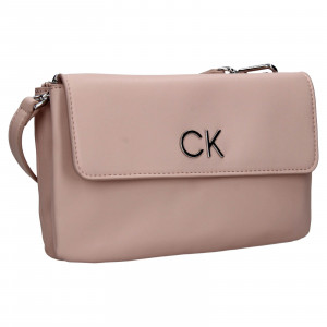 Dámska crossbody kabelka Calvin Klein Locka - ružová