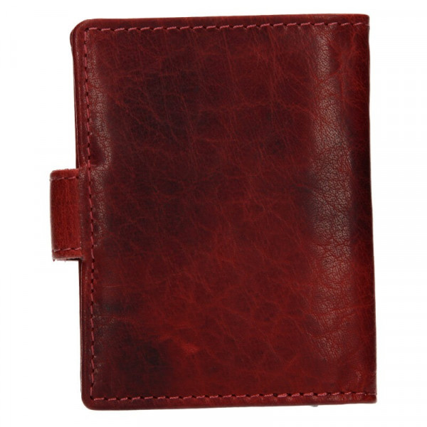 Pánska kožená peňaženka SendiDesign Klonnt - červená