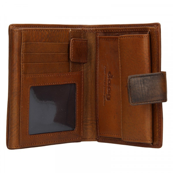 Pánska kožená peňaženka Daag P11 - hnedá