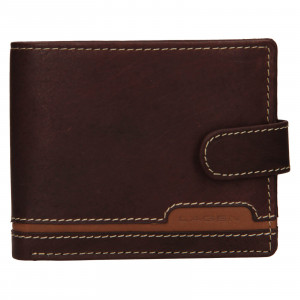 Pánska kožená peňaženka Lagen Marien - hnedá