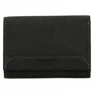 Dámska kožená peňaženka Lagen Gina - čierna