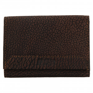 Dámska kožená peňaženka Lagen Gina - hnedá
