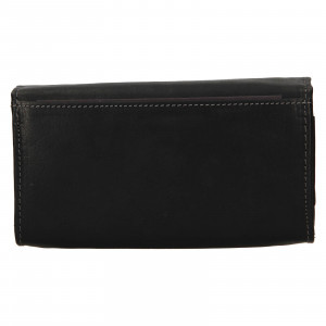 Dámska kožená peňaženka SendiDesign Dinta - čierna