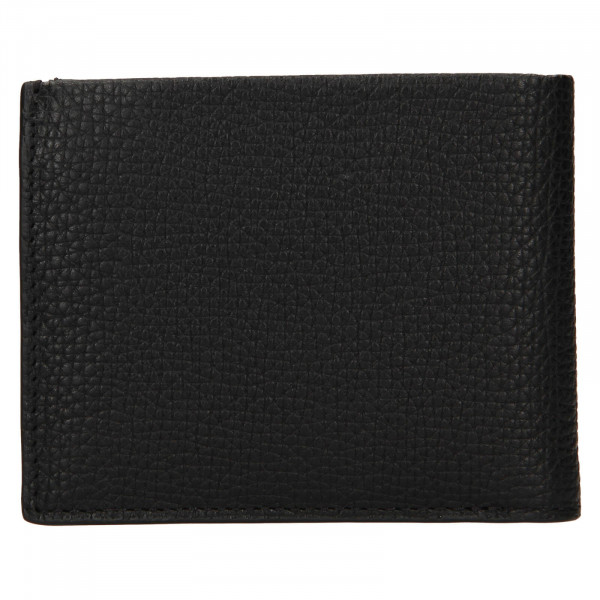 Pánska kožená peňaženka Calvin Klein Velnok - čierna