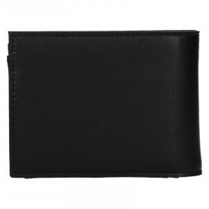 Pánska kožená peňaženka Tommy Hilfiger Jeans Less - čierna