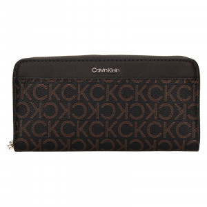 Dámska peňaženka Calvin Klein Logas - hnedá