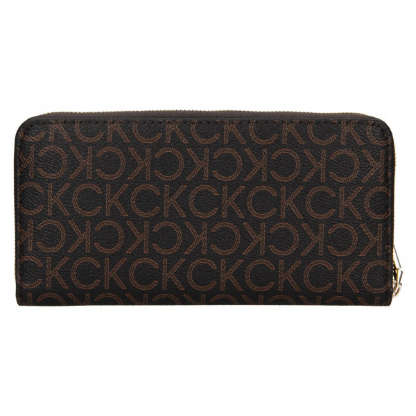 Dámska peňaženka Calvin Klein Logas - hnedá