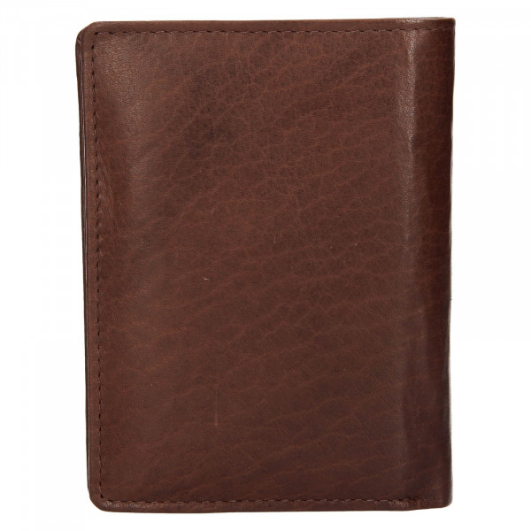 Pánska kožená peňaženka Lagen Marfen - hnedá
