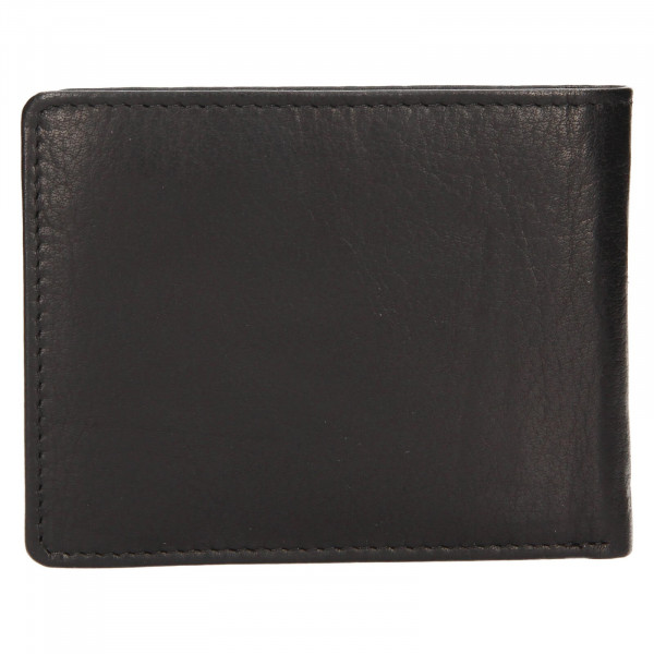 Pánska kožená peňaženka Lagen Peterse - čierna