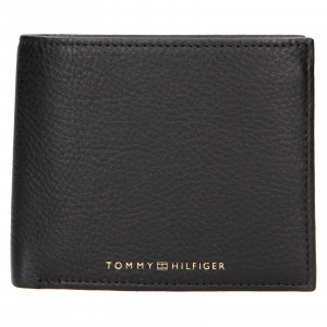 Pánska kožená peňaženka Tommy Hilfiger Almen - čierna