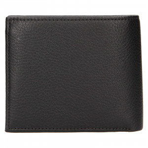 Pánska kožená peňaženka Tommy Hilfiger Almen - čierna