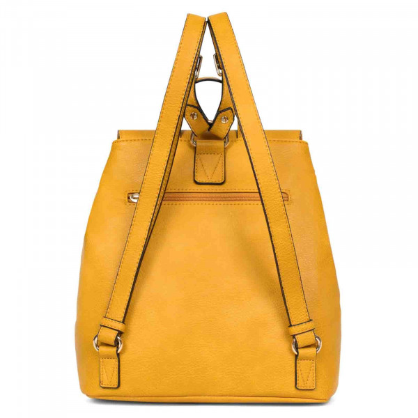 Elegantný dámsky batoh Hexagon Cipra - žltá