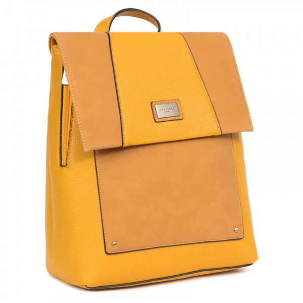 Elegantný dámsky batoh Hexagon Olnes - žltá