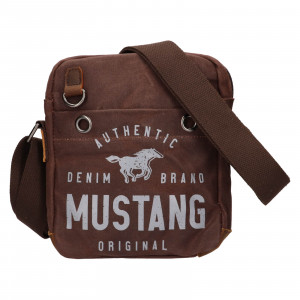 Pánska taška cez rameno Mustang Migel - hnedá