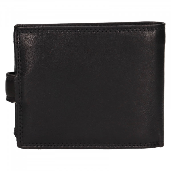Pánska kožená peňaženka SendiDesign Chlore - čierna