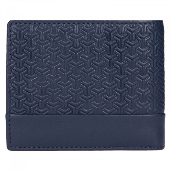 Pánska kožená peňaženka Lagen Dalibors - modrá