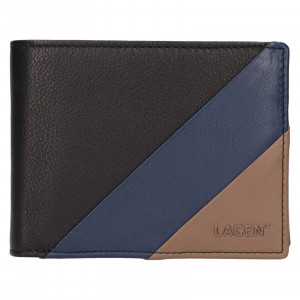 Pánska kožená peňaženka Lagen Gerth - čierna
