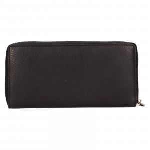 Dámska kožená peňaženka Lagen Marthes - čierno-hnědá