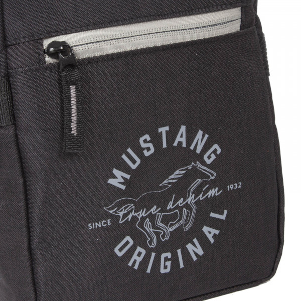 Pánska taška cez rameno Mustang Tonns - čierna