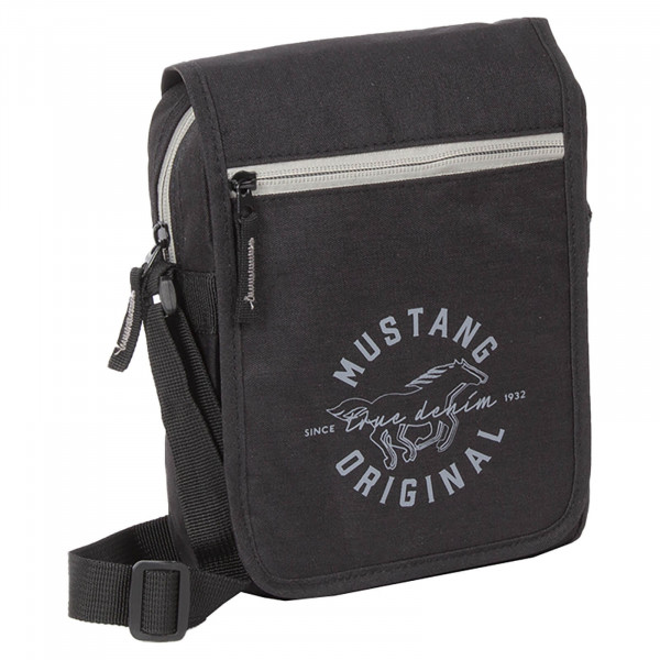 Pánska taška cez rameno Mustang Mendo - čierna