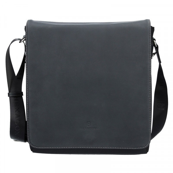 Pánska taška cez rameno Hexagona 299163 - čierna