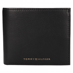 Pánska kožená peňaženka Tommy Hilfiger Aurell - čierna
