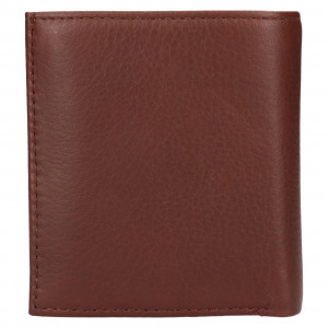 Malá pánska kožená peňaženka Tommy Hilfiger Wick - hnedá
